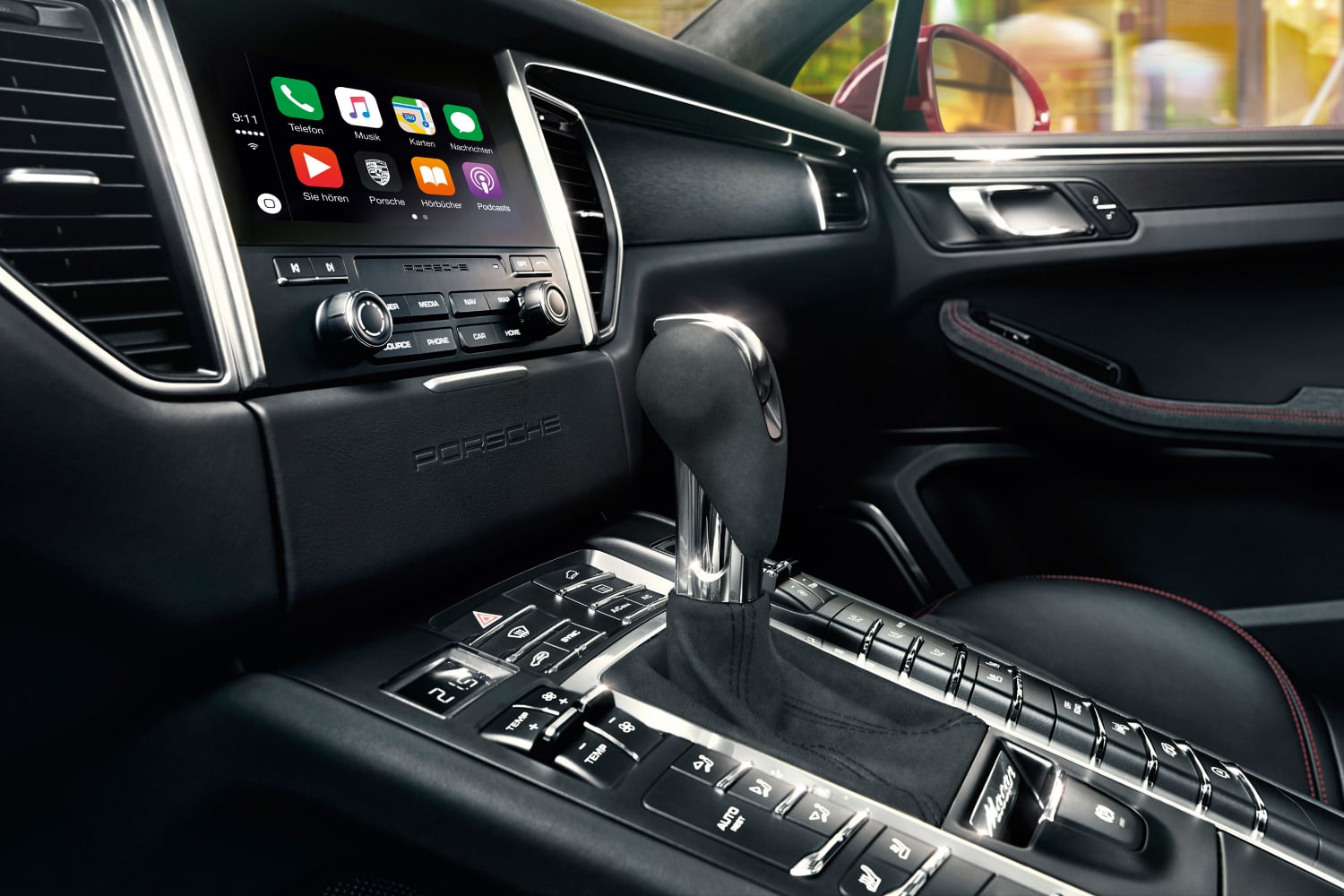 Apple CarPlay im Porsche Macan